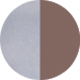 Brown On Trasparent Gray
