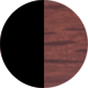 Black & Red Wood