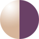 Clear Purple Gold