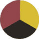 Clear Black Purple Yellow