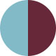 Clear Purple Blue