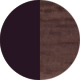 Dark Brown & Wood