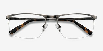 Gunmetal Silver Wayne -  Metal Eyeglasses