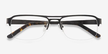 Gunmetal Delta -  Metal Eyeglasses