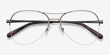 Gunmetal Dash -  Metal Eyeglasses