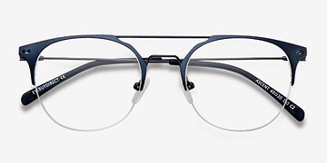 Navy Ascent -  Lightweight Metal Eyeglasses