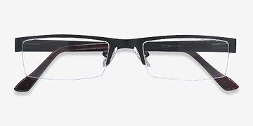 Black Malmo -  Metal Eyeglasses