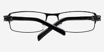 Black Green Thomas -  Metal Eyeglasses