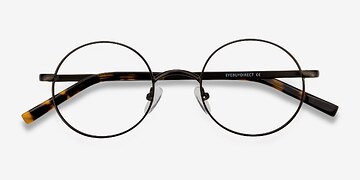 Gunmetal Socrates -  Fashion Metal Eyeglasses
