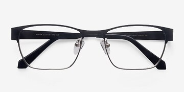 Black Silver Admire -  Metal Eyeglasses