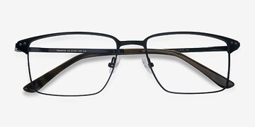 Navy Absolute -  Metal Eyeglasses