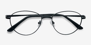 Black Nara -  Metal Eyeglasses