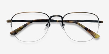 Bronze Ritual -  Vintage Metal Eyeglasses