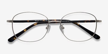 Silver Behold -  Classic Metal Eyeglasses