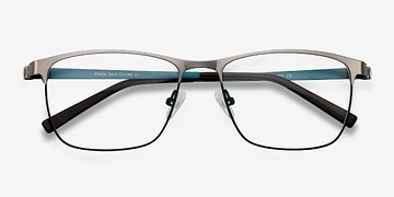 Gunmetal Pinion -  Lightweight Metal Eyeglasses