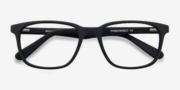 Matte Black Bristol -  Acetate Eyeglasses