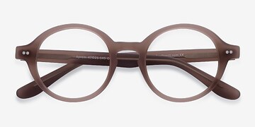 Matte Brown Aprem -  Acetate Eyeglasses