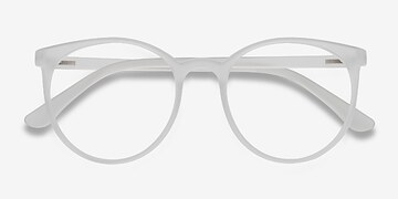 Matte Clear Portrait -  Plastic Eyeglasses