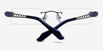 Blue Halle -  Metal Sunglasses