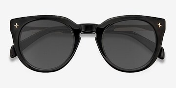 Black Zoe -  Acetate Sunglasses