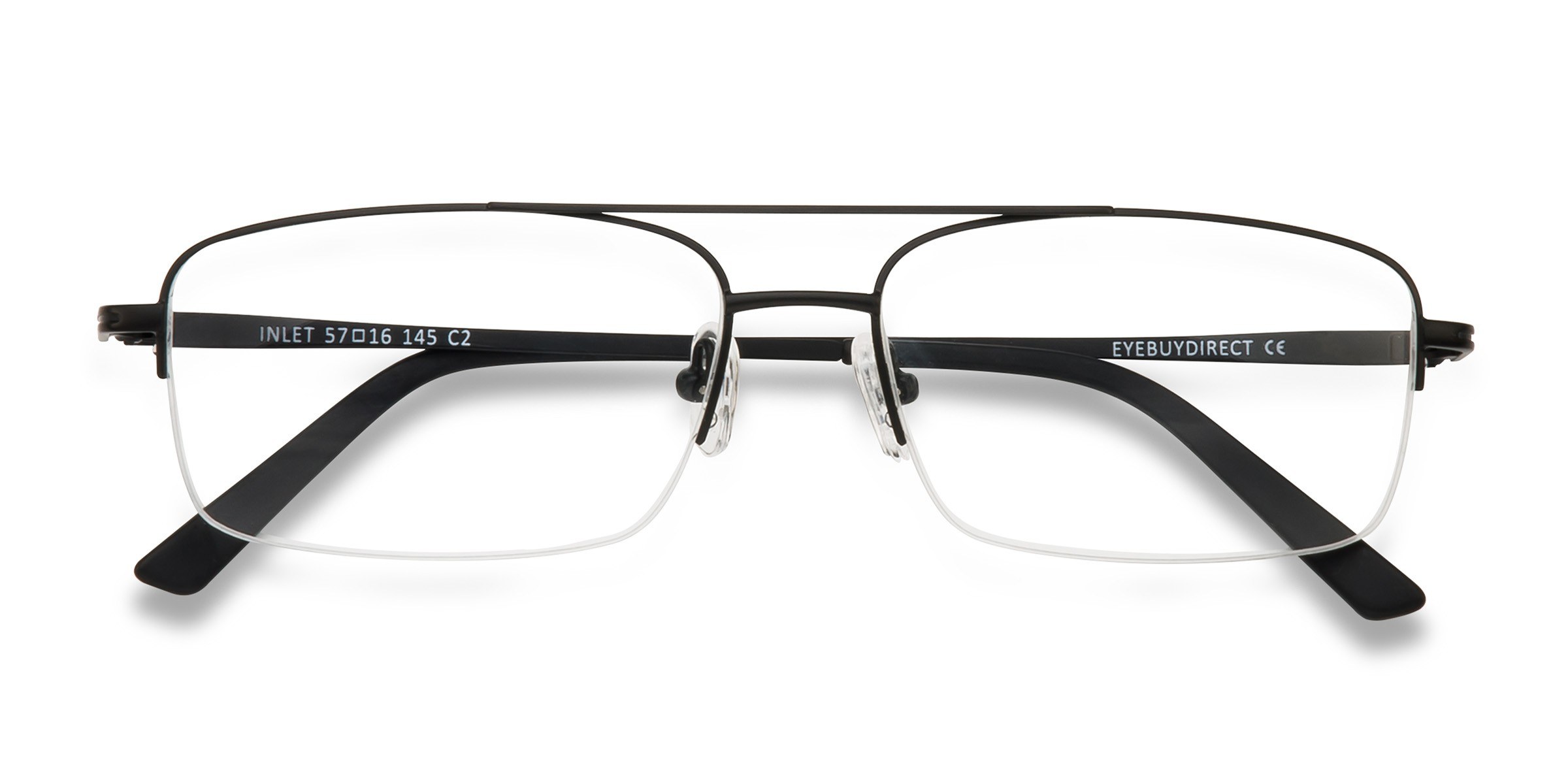 Black Inlet - Metal Eyeglasses