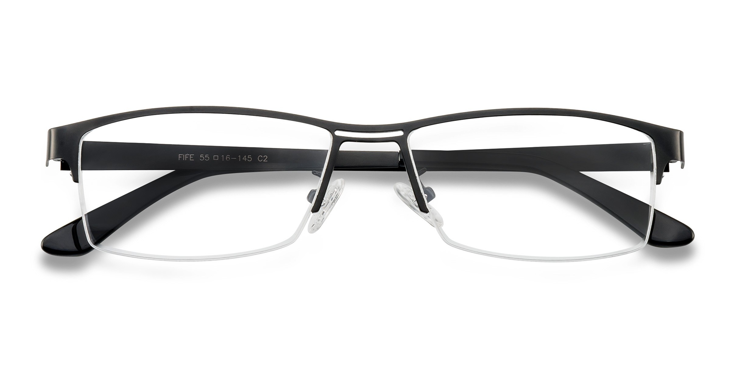 Black Fife - Metal Eyeglasses