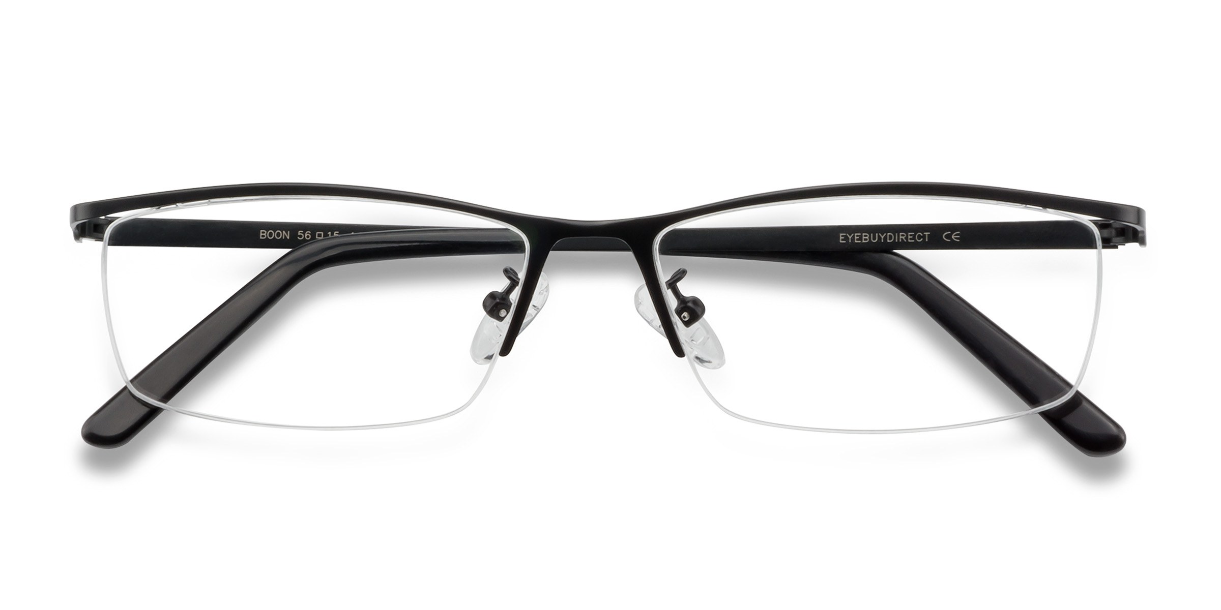 Noir Boon -  Métal Lunettes de vue