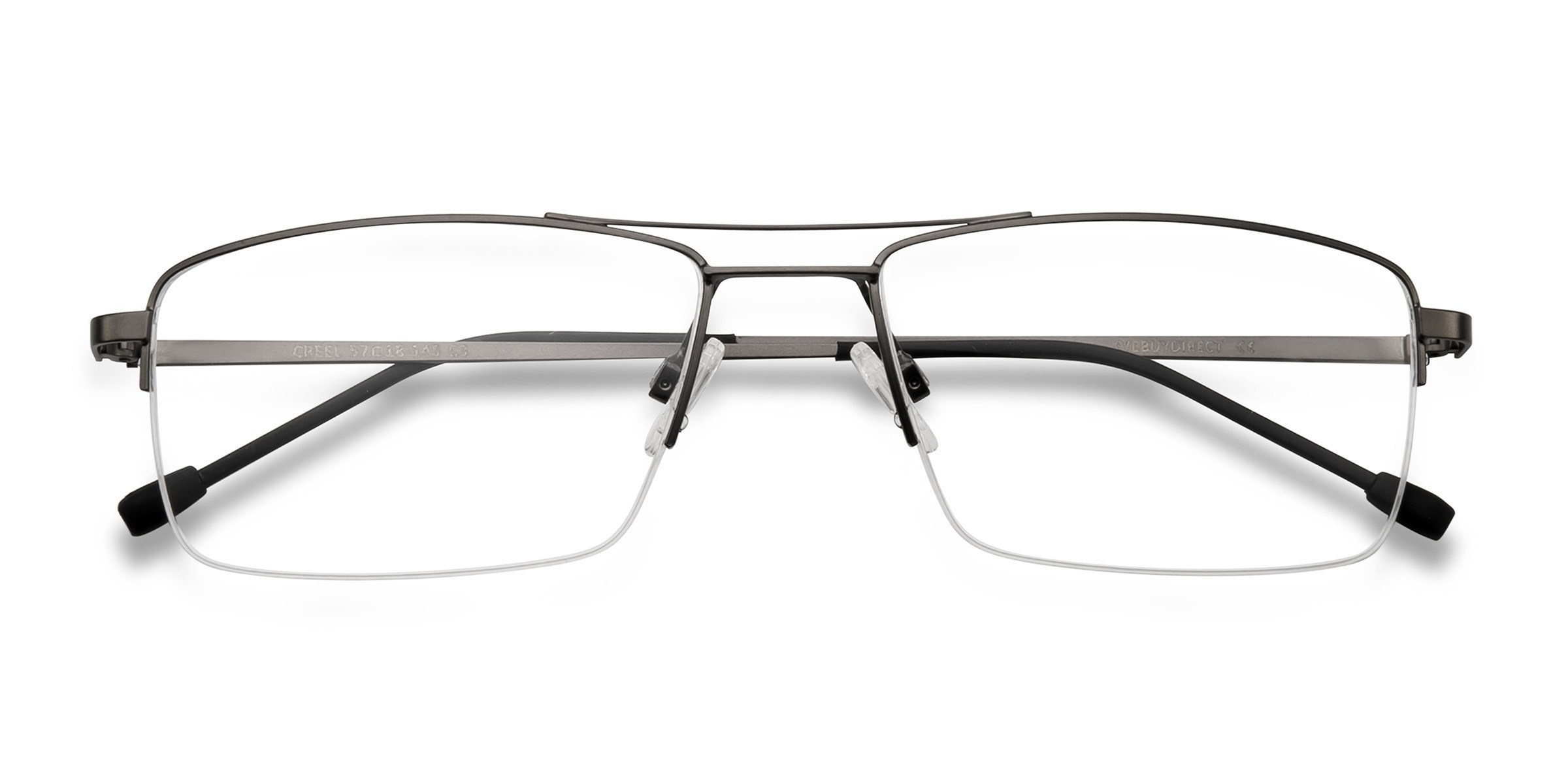 Gunmetal Creel - Métal Lunettes de vue