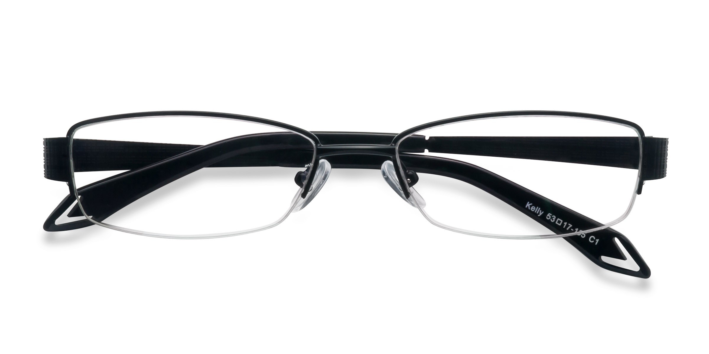 Matte Black Kelly - Métal Lunettes de vue