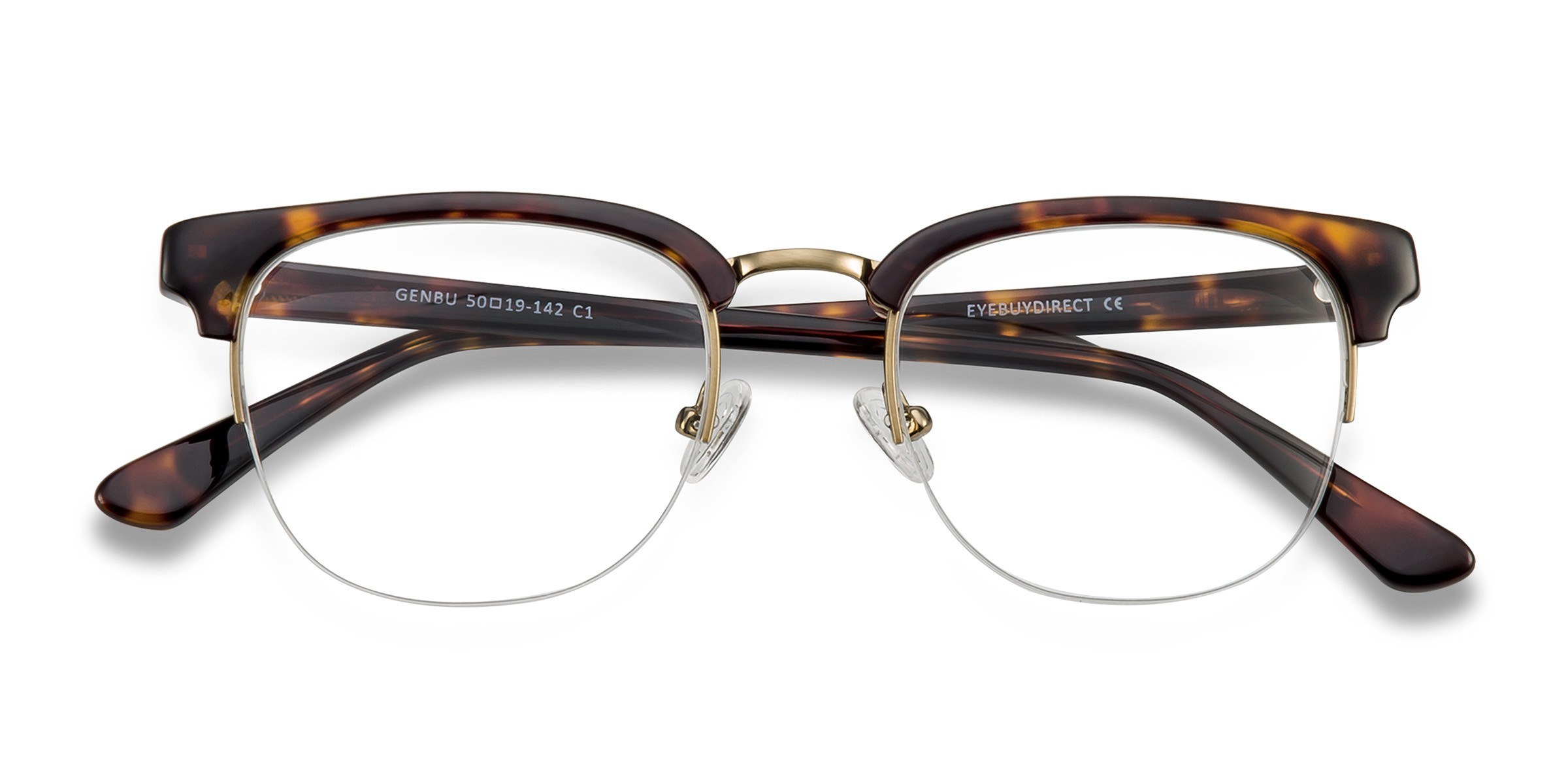 Tortoise Genbu - Metal Eyeglasses