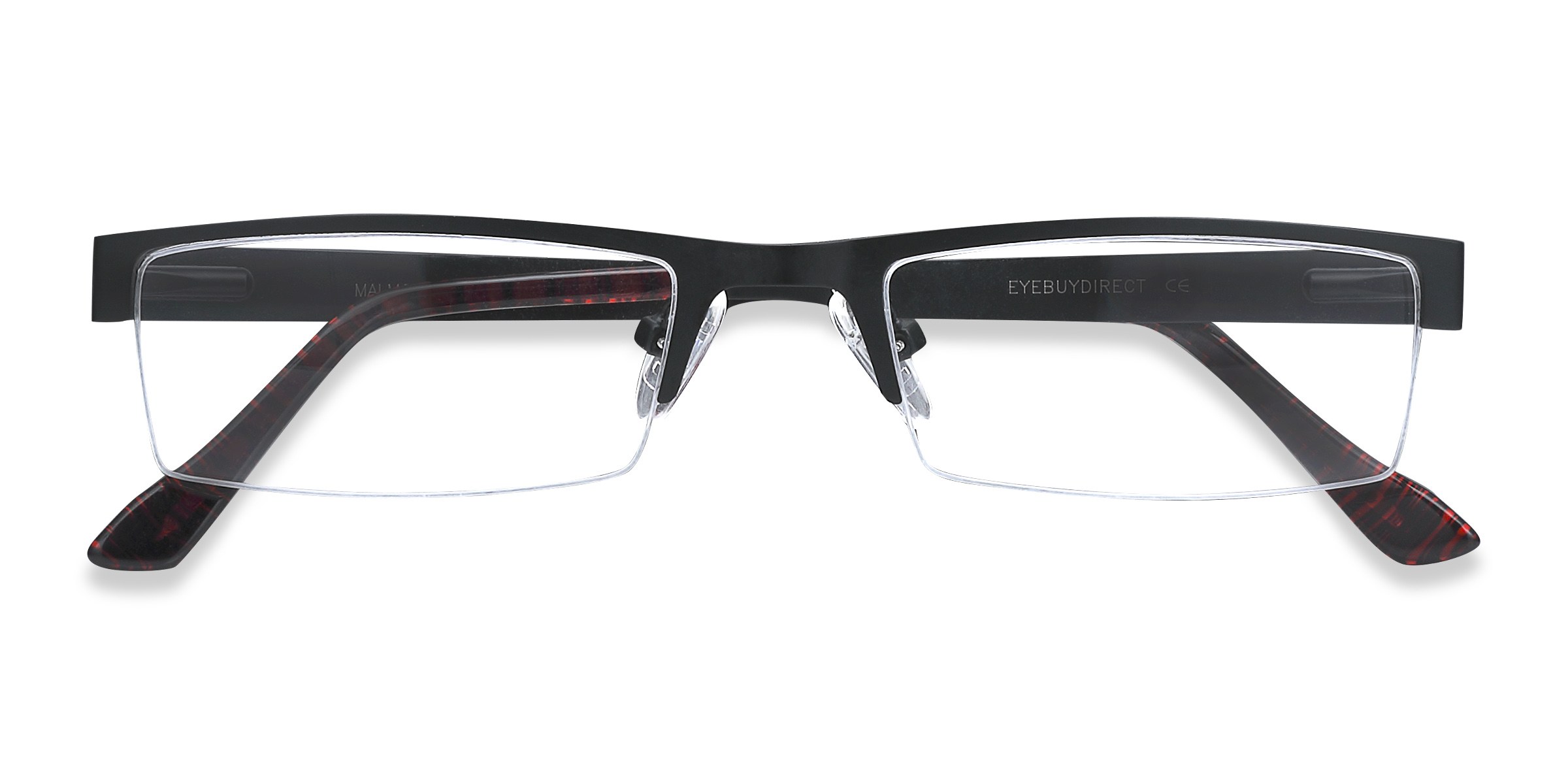 Black Malmo - Metal Eyeglasses