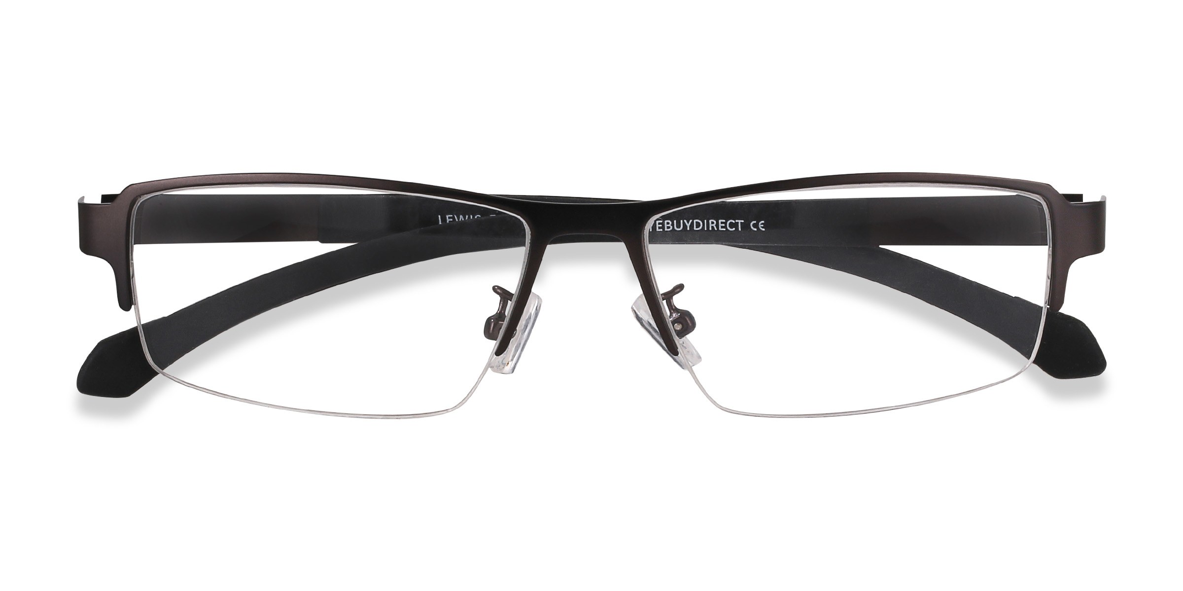 Gunmetal Lewis - Metal Eyeglasses