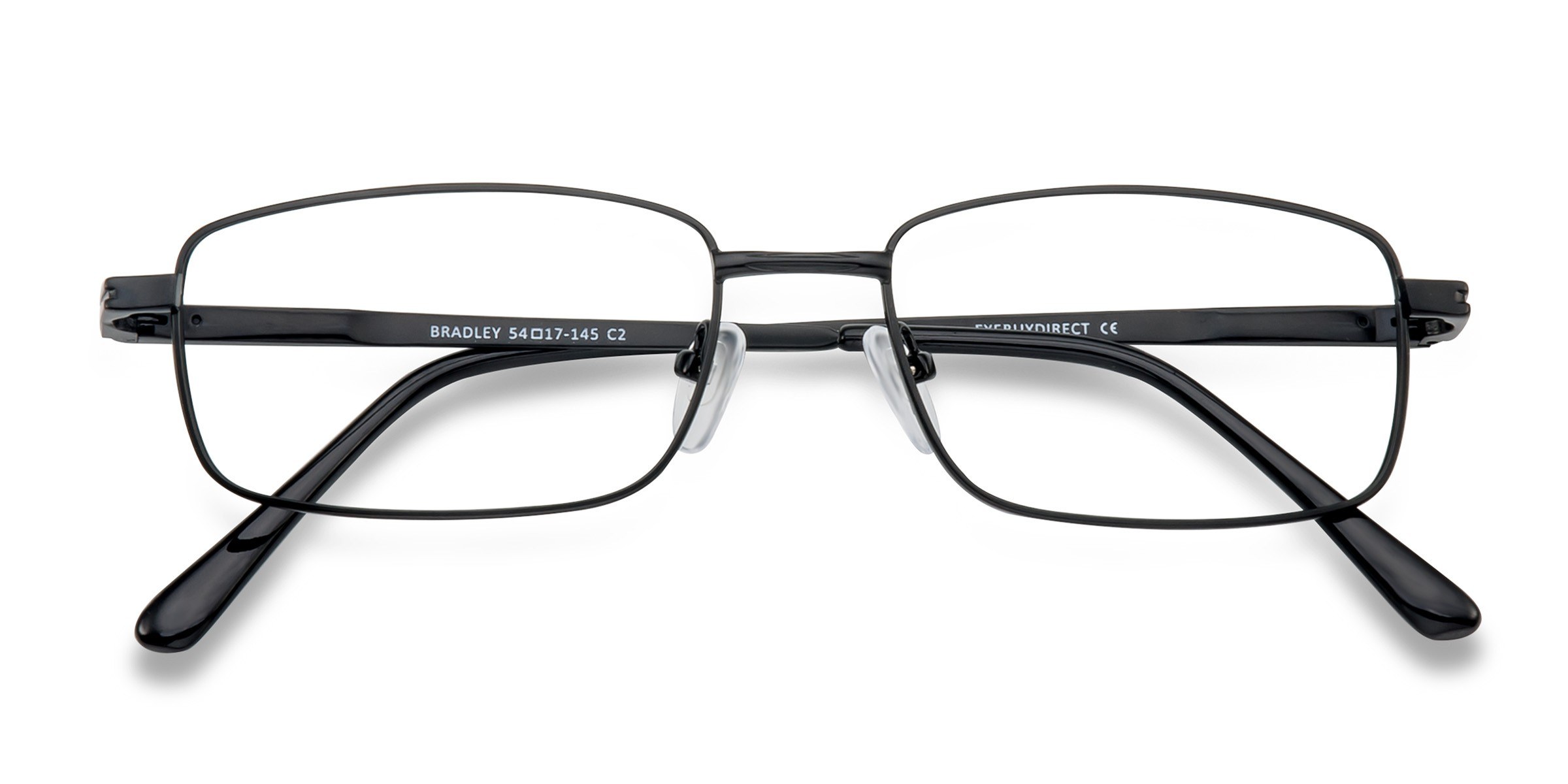 Black Bradley -  Metal Eyeglasses