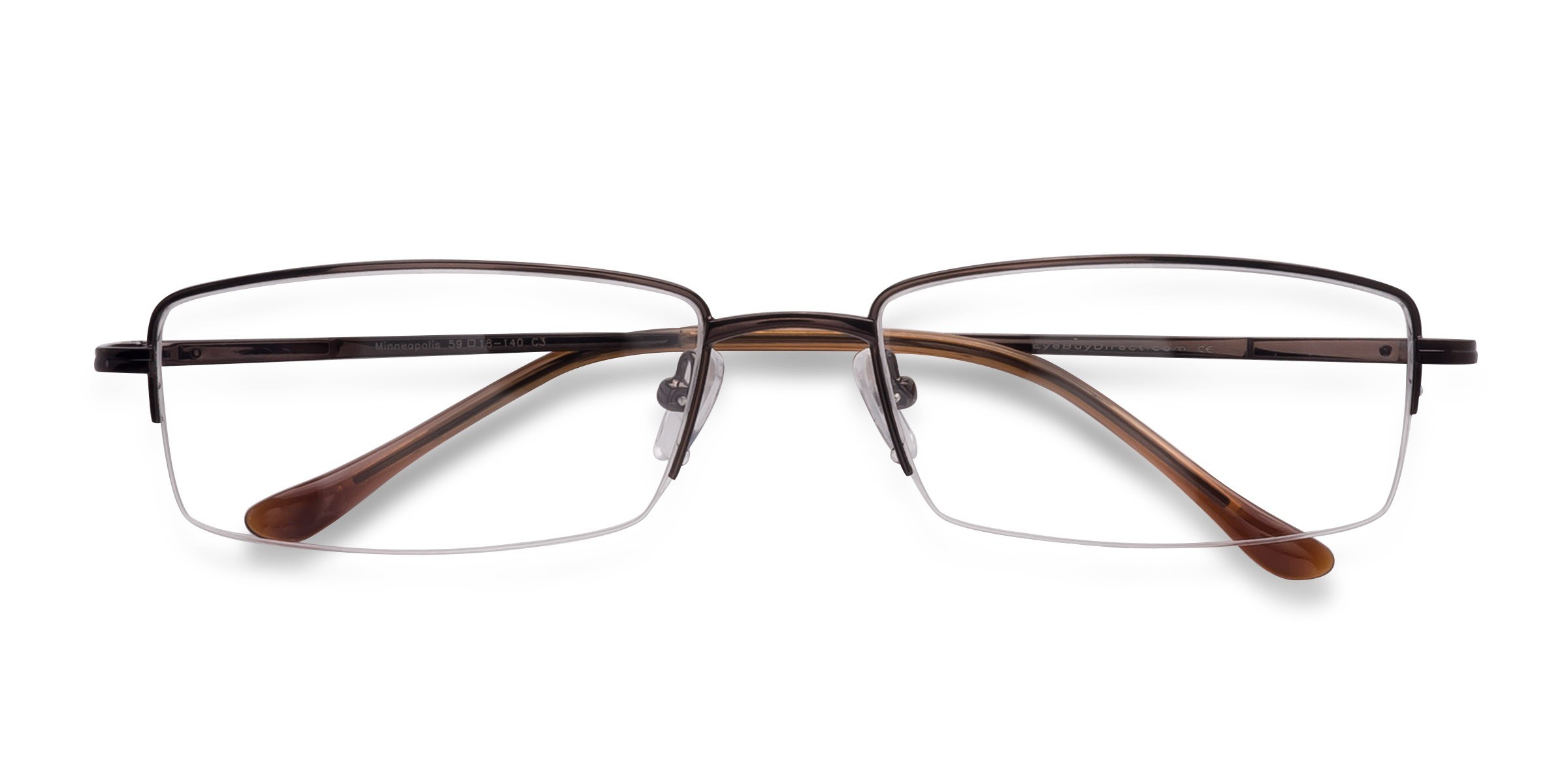 Brun Minneapolis - Métal Lunettes de vue