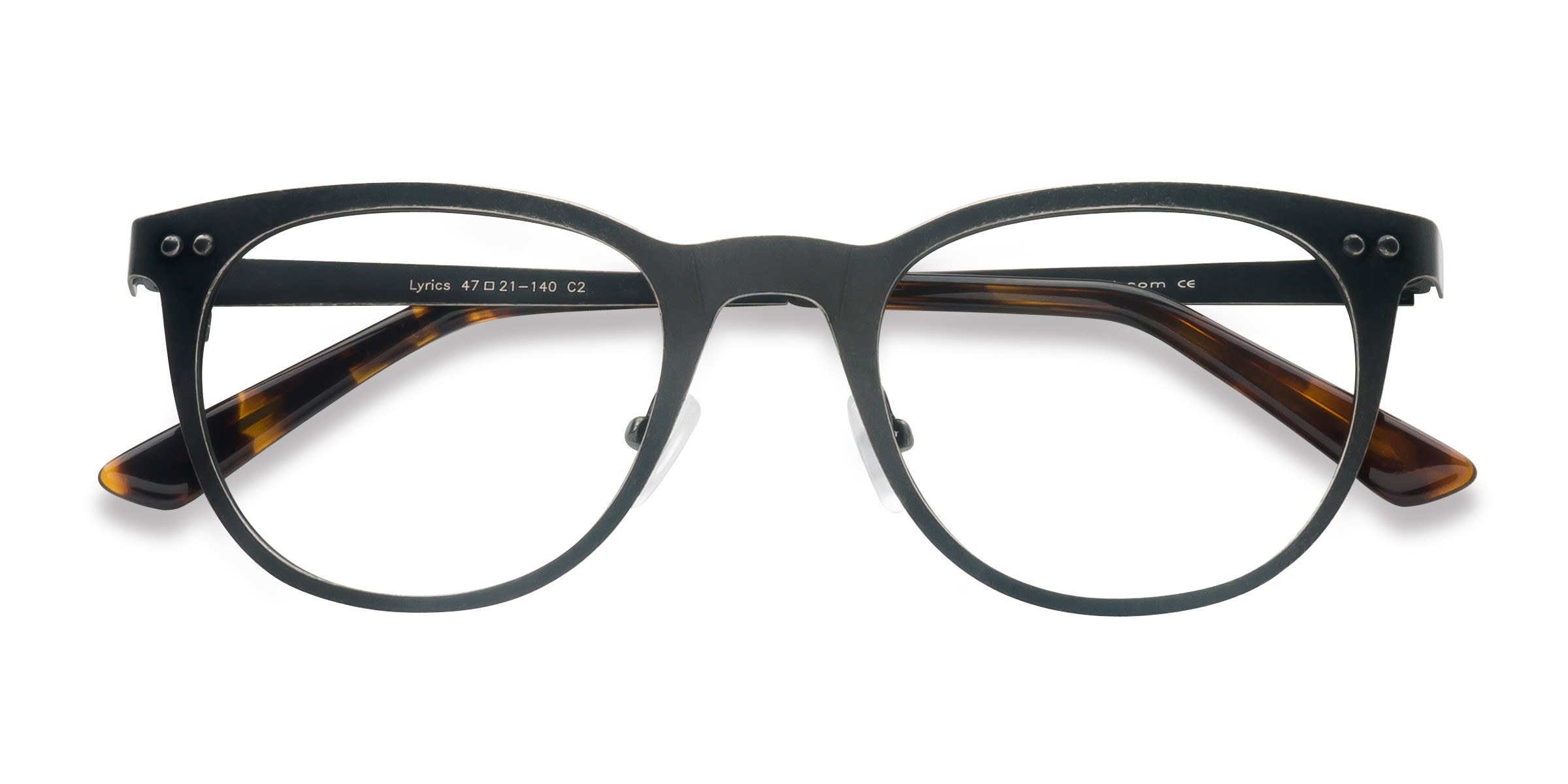 Black Lyrics - Metal Eyeglasses