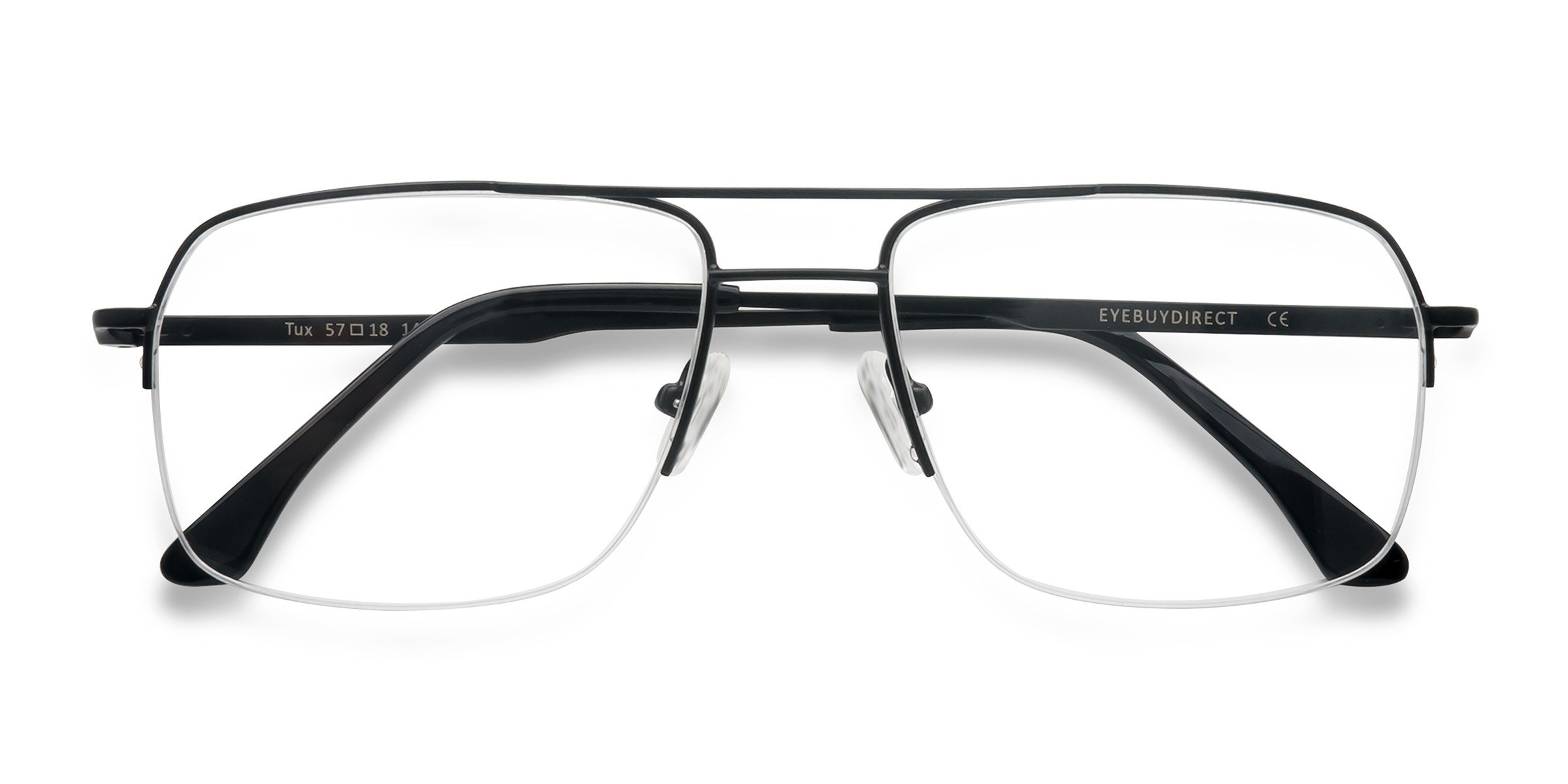 Black Tux - Metal Eyeglasses