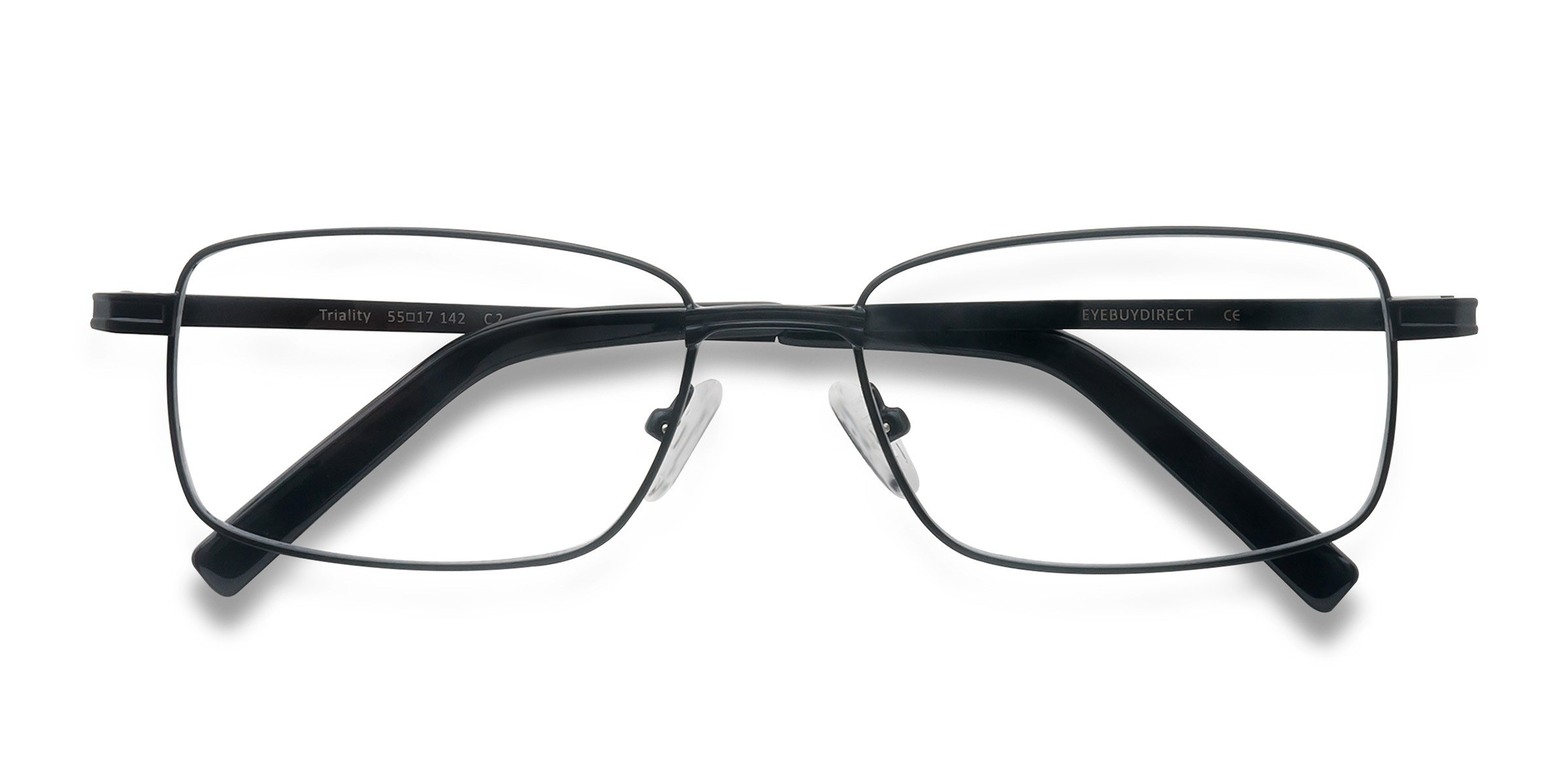 Black Triality - Metal Eyeglasses