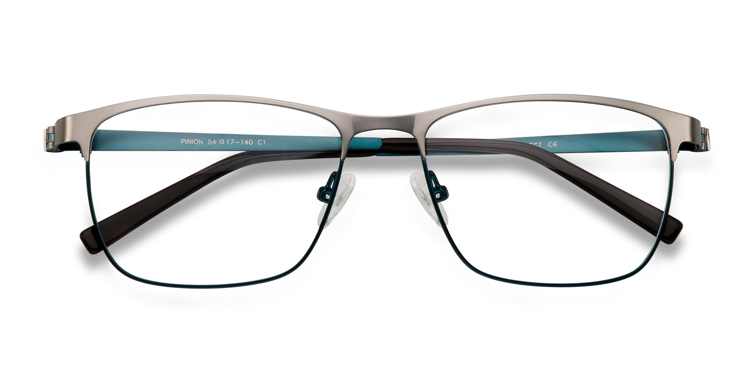 Gunmetal Pinion - Metal Eyeglasses