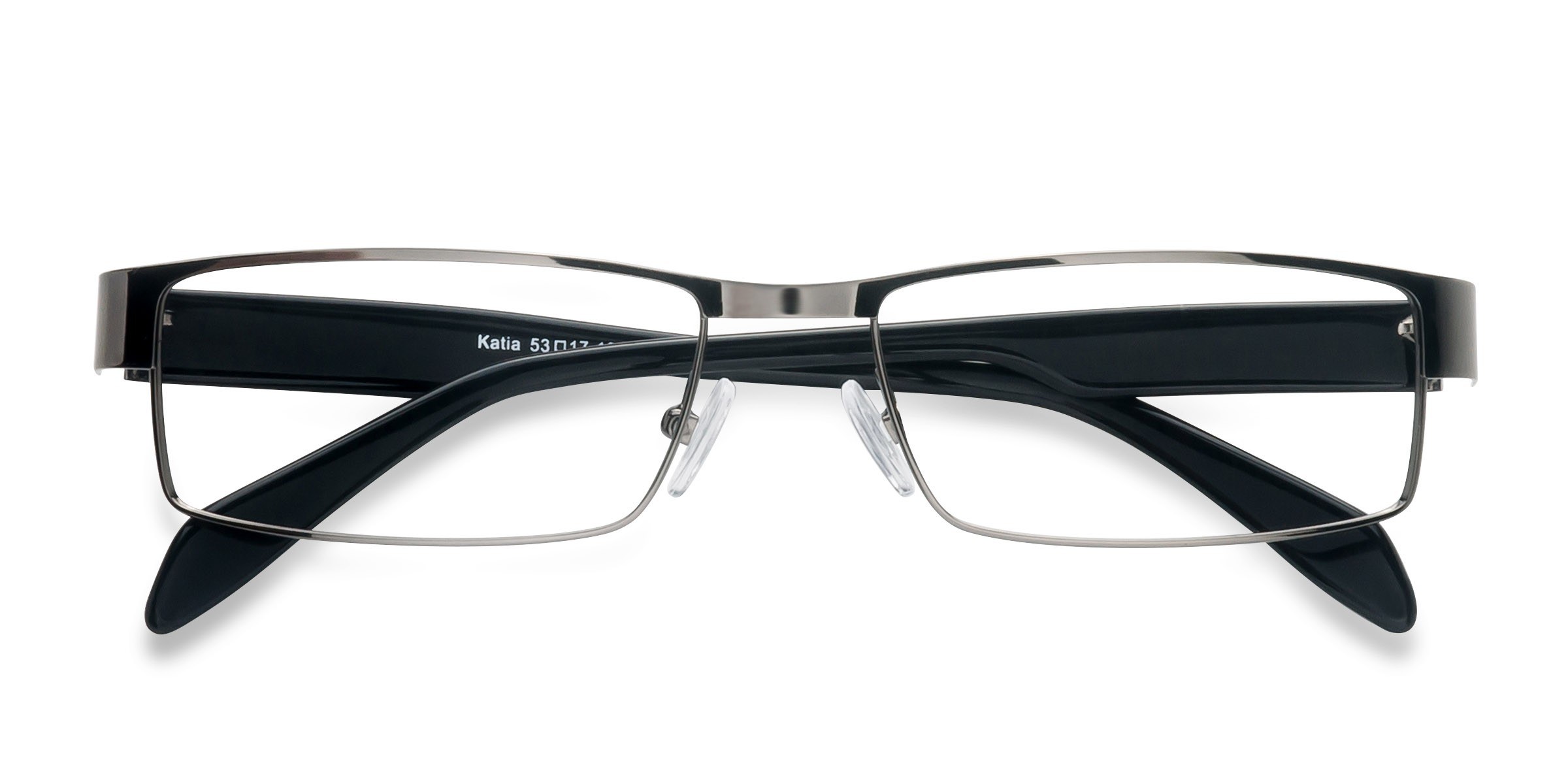 Gunmetal Katia - Metal Eyeglasses