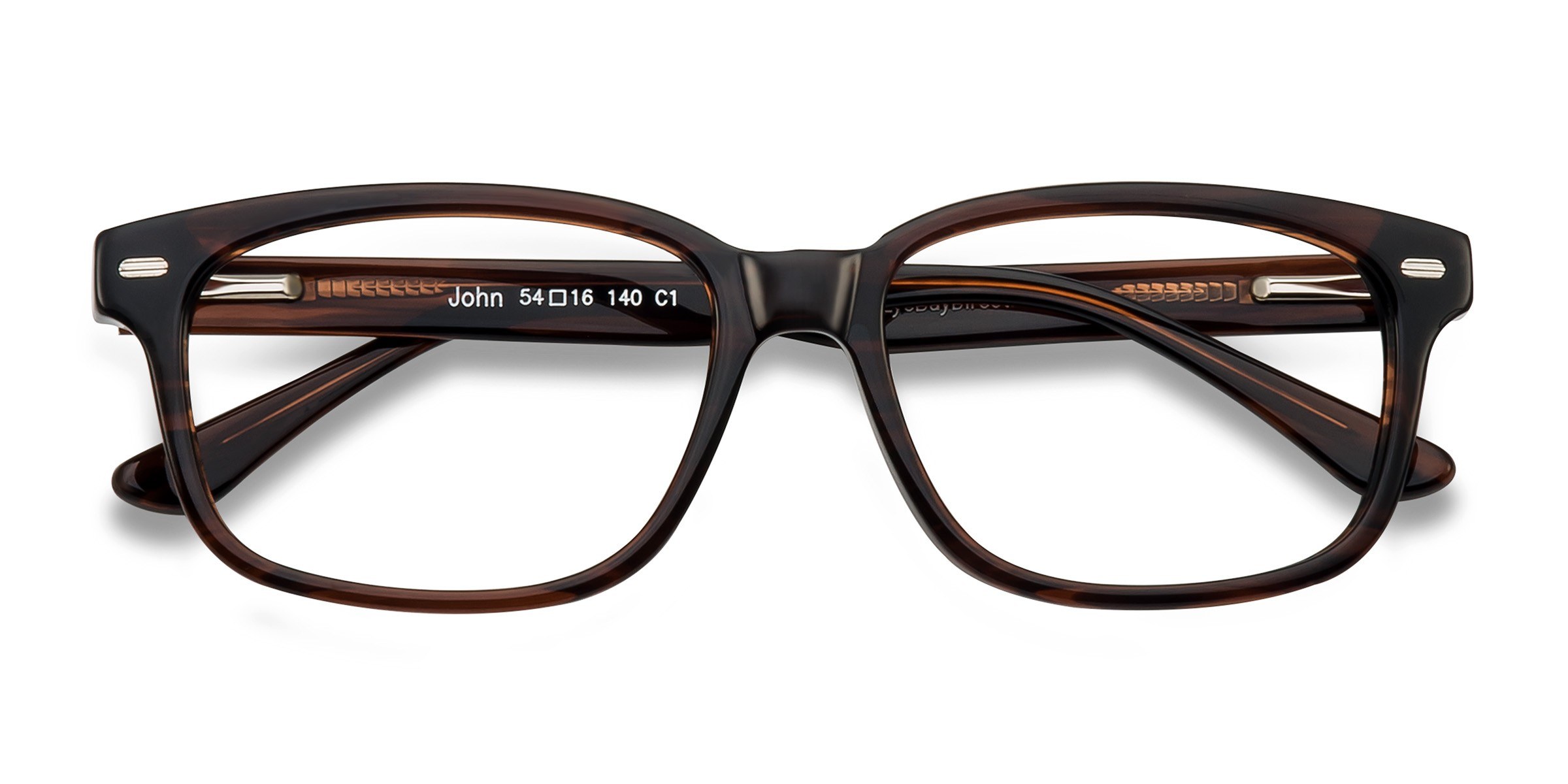 Brown John -  Acetate Eyeglasses