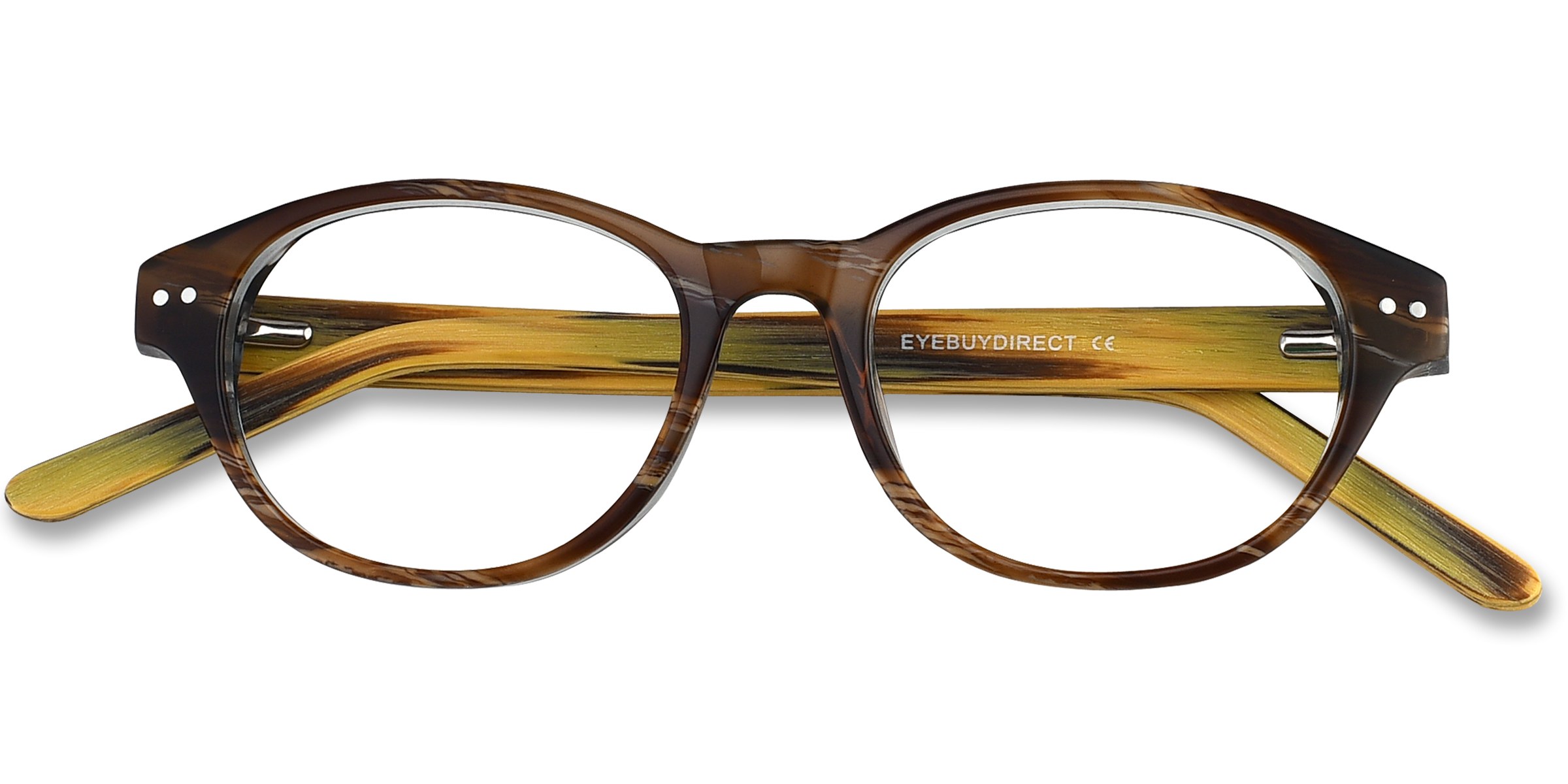 Brun Cape Cod - Wood-texture Lunettes de vue