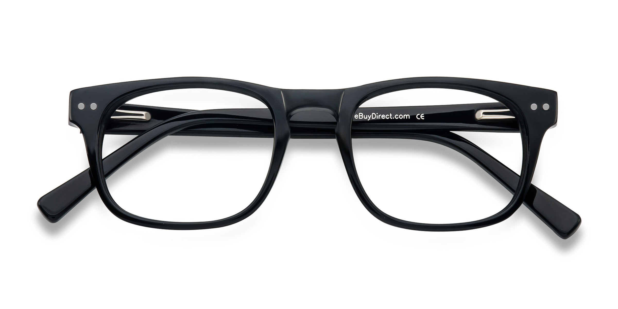 Black Carla - Acetate Eyeglasses