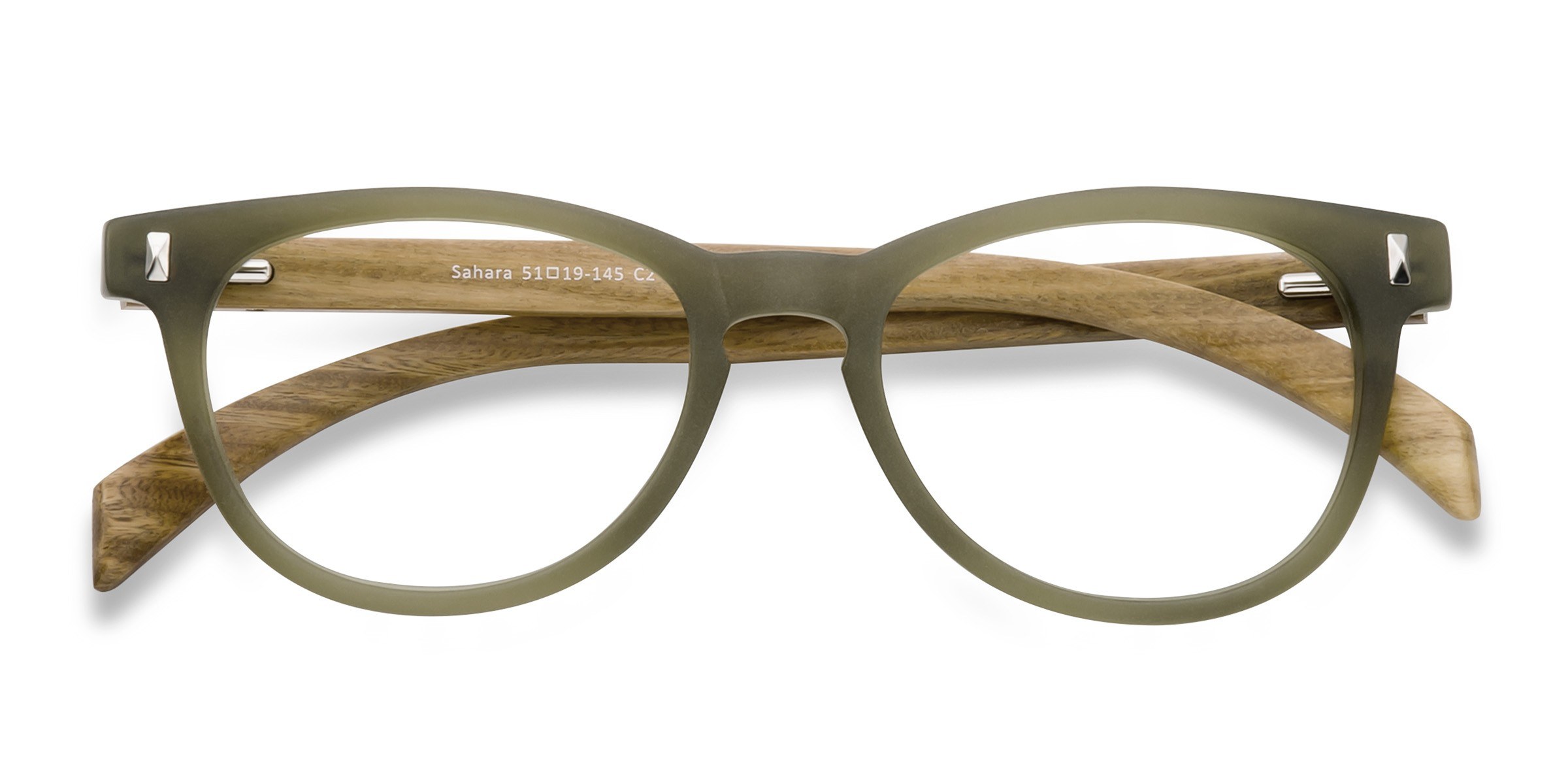 Vert Mat Sahara - Acétate Lunettes de vue