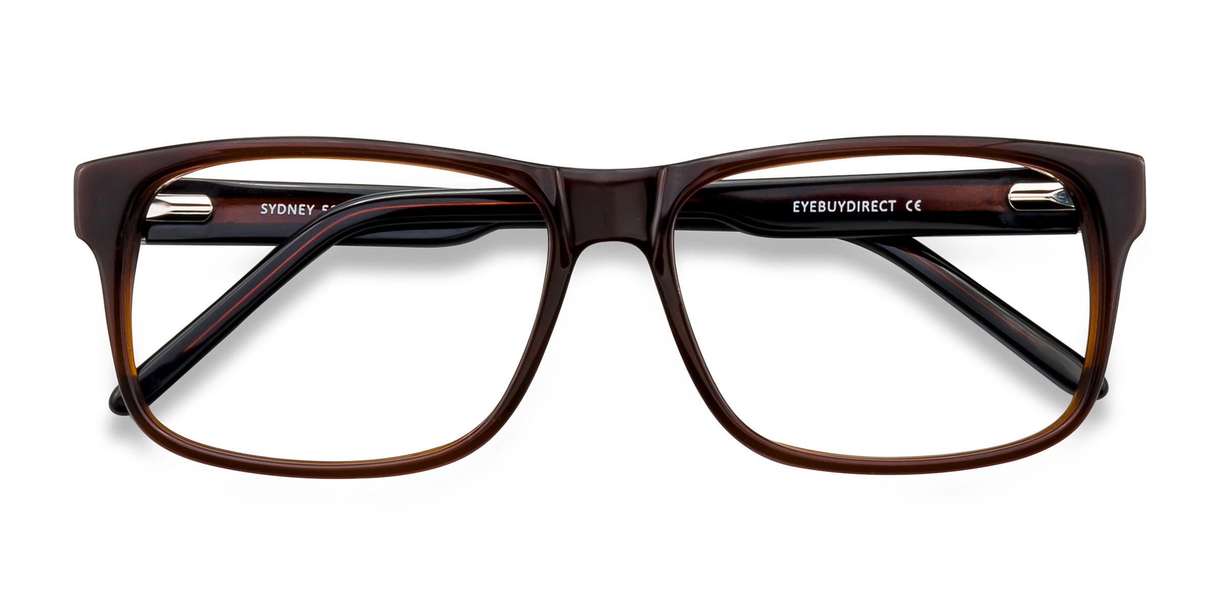 Brun Sydney -  Plastique Lunettes de vue