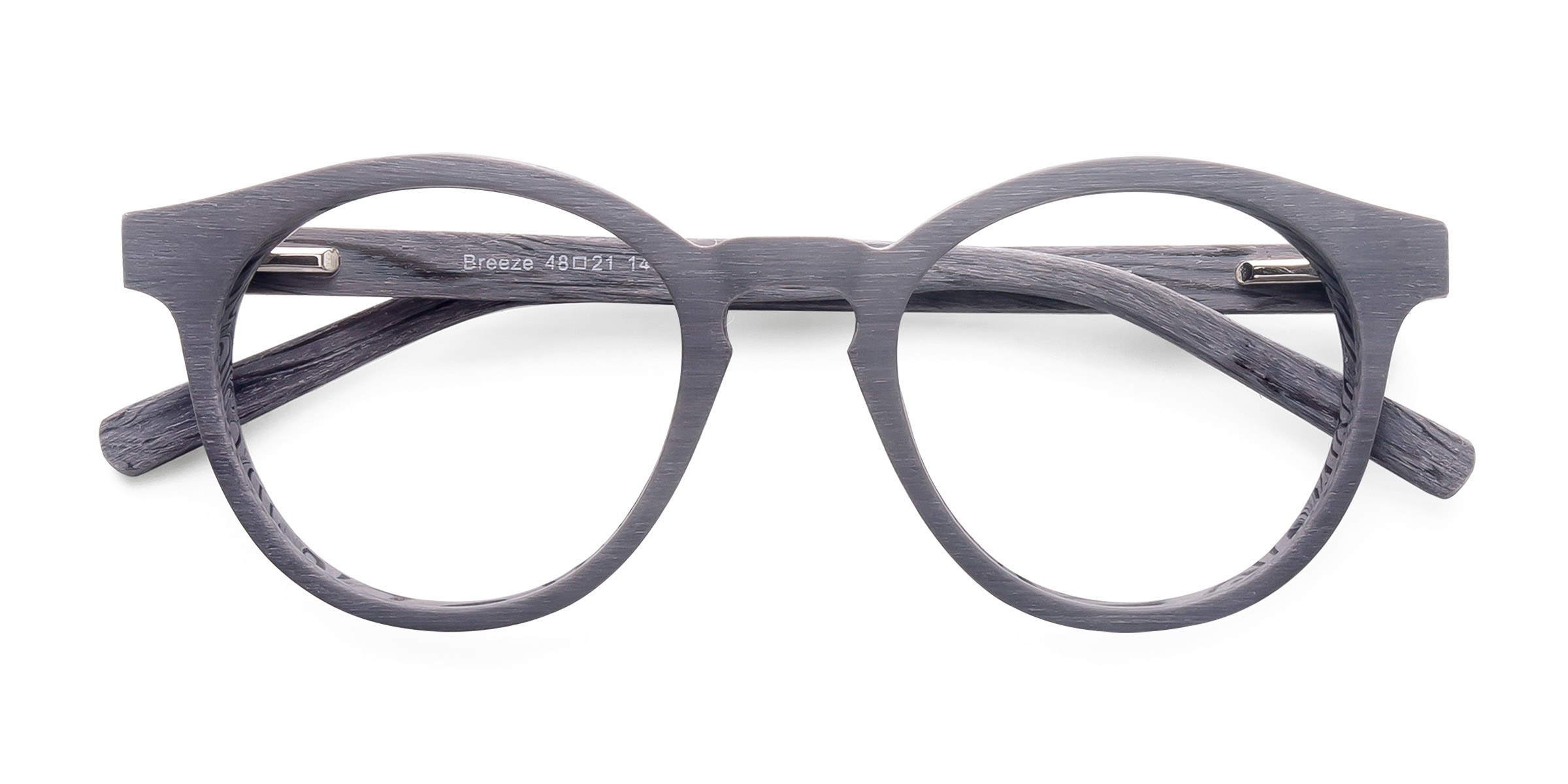 Gris Breeze -  Wood-texture Lunettes de vue