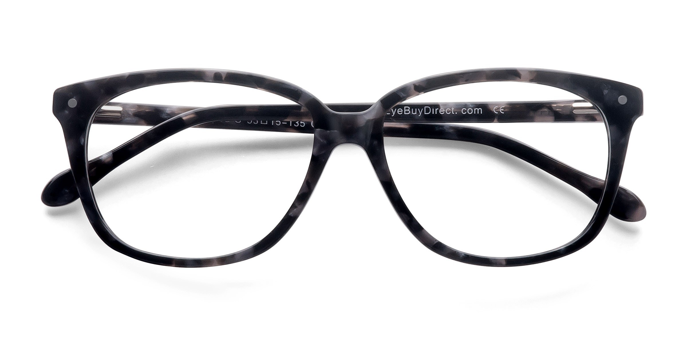 Gray Floral Escapee - Acétate Lunettes de vue