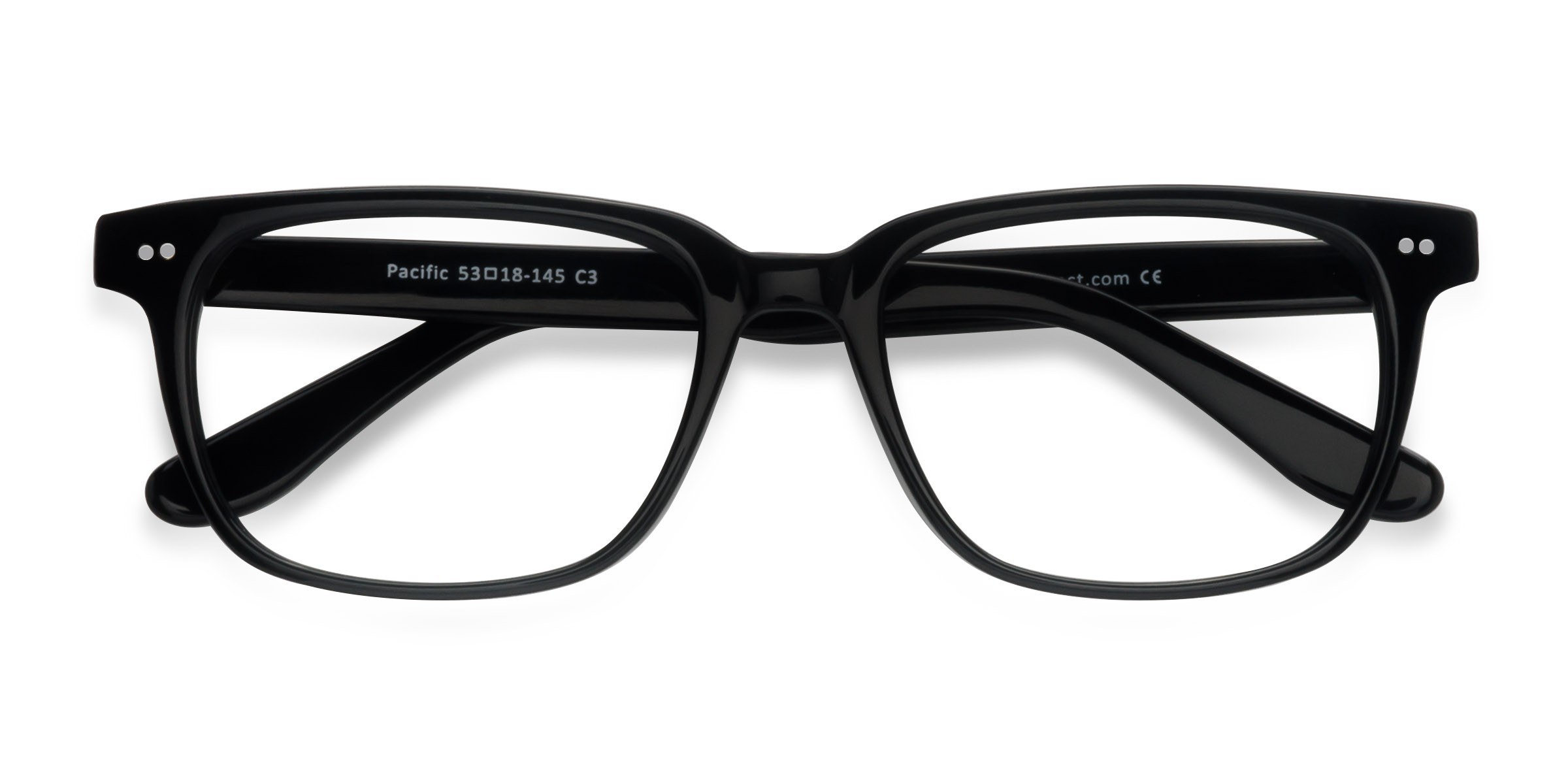 Noir Pacific - Acétate Lunettes de vue