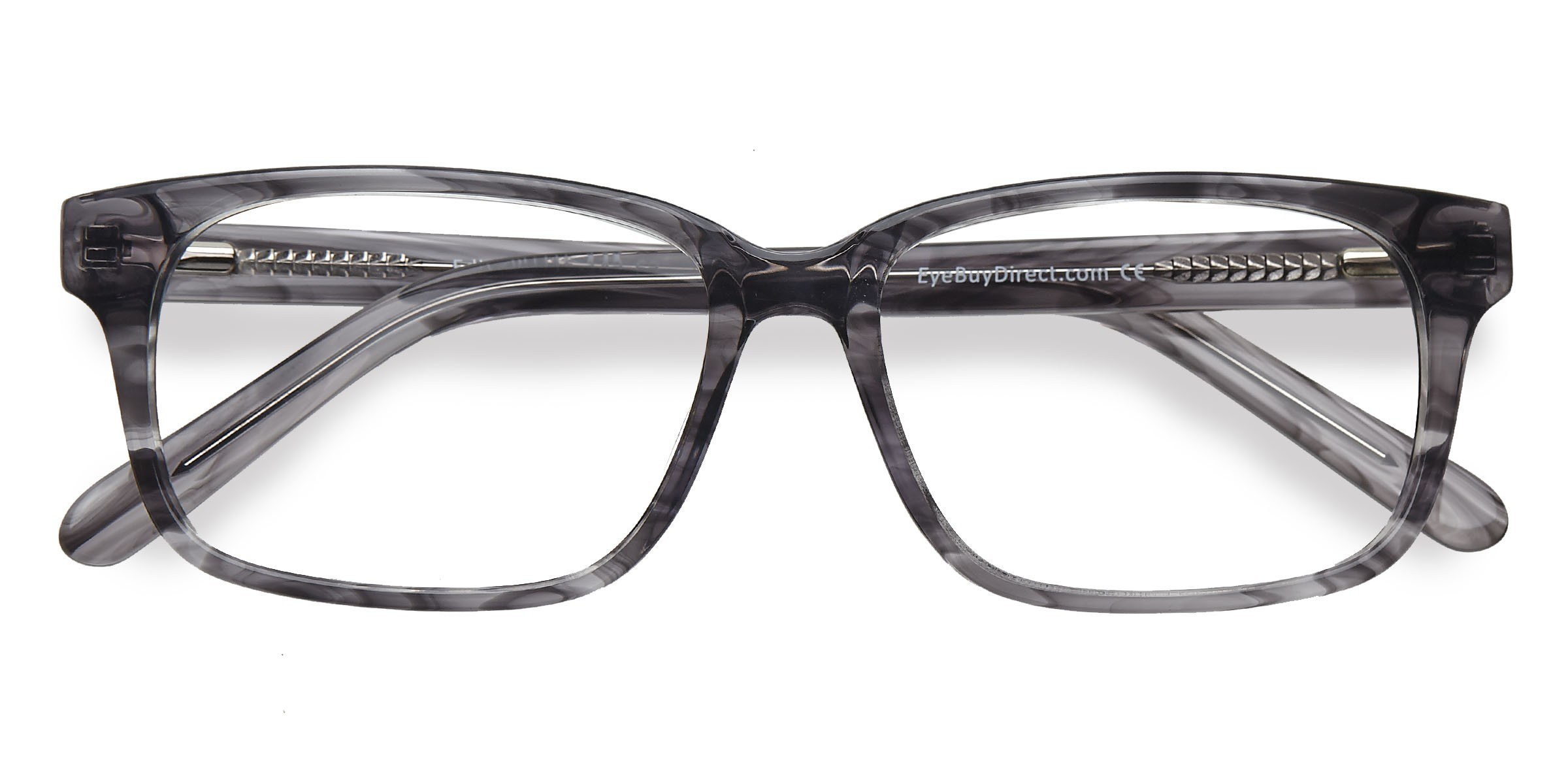Clear Gray Edit - Acetate Eyeglasses