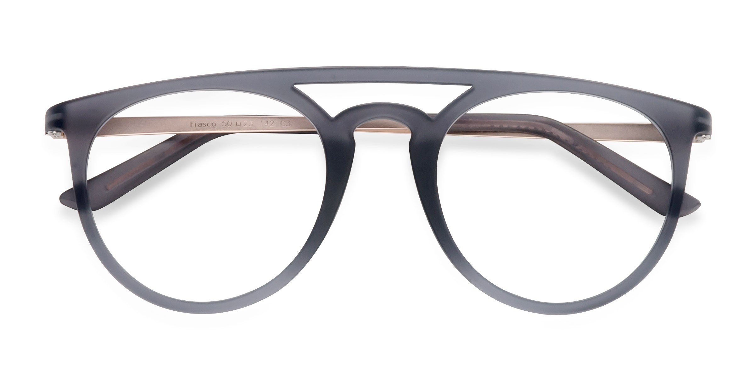  Matte Gray  Fiasco -  Plastique Lunettes de vue