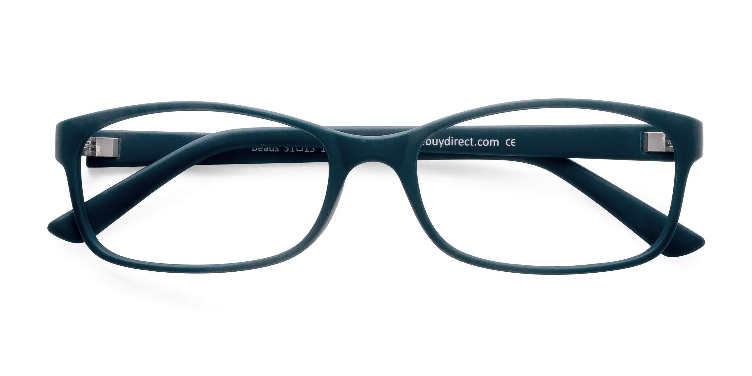 Matte Green Beads - Plastic Eyeglasses